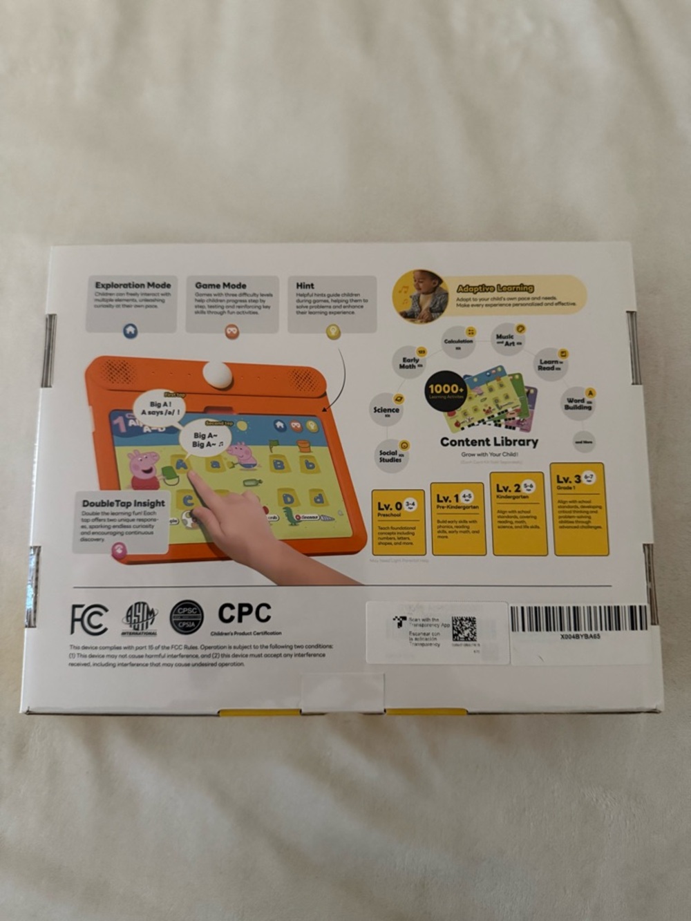 Learning Pad Tablet - Orange - Picture 4 of 8